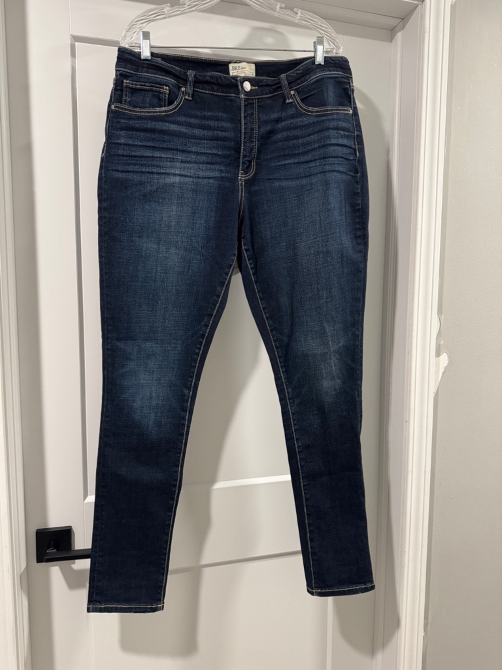 BKE Gabby Women's Dark Indigo Skinny Jeans